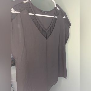 Black Tshirt blouse - Small
